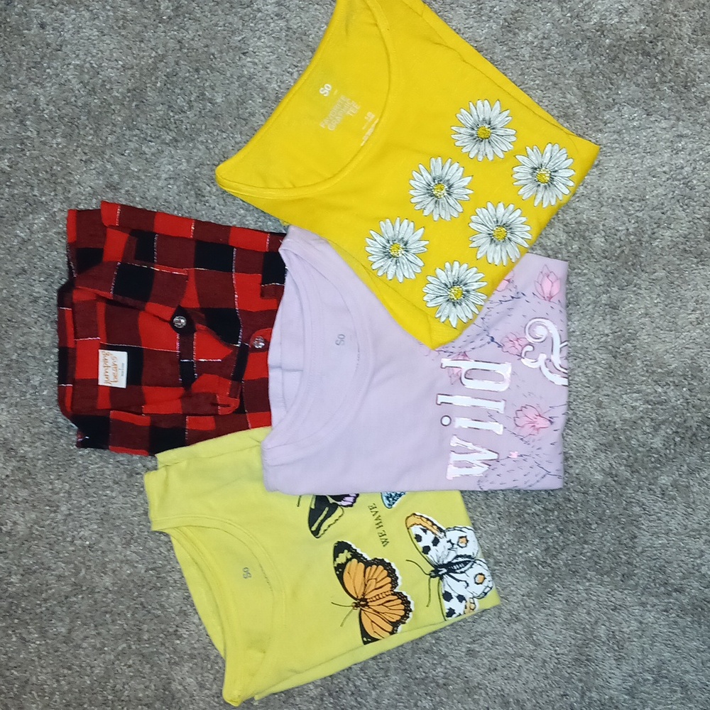 Girls Tops Sz 7 & 8